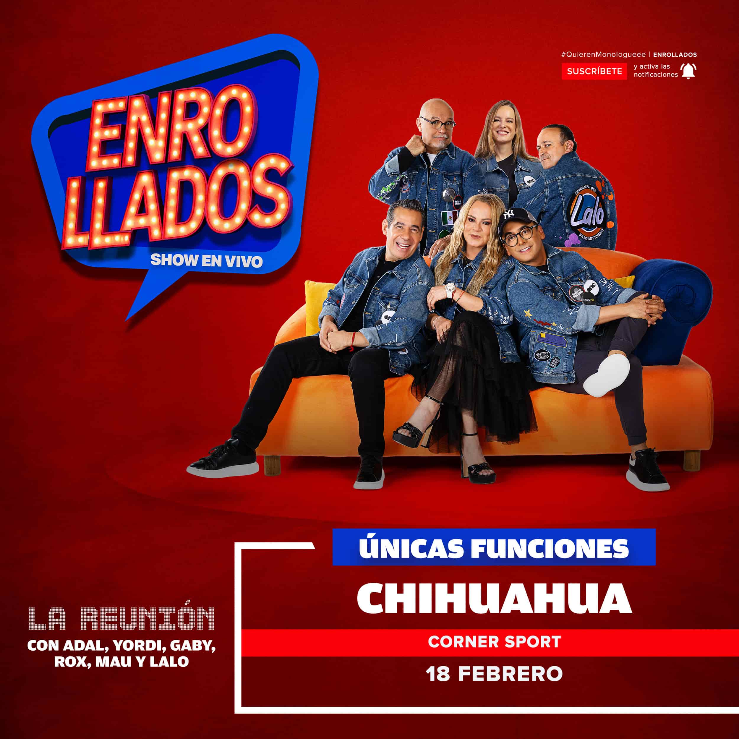Imagen del evento ENROLLADOS en ARENA CORNER SPORT - 18 de feb 2026 | FunTicket