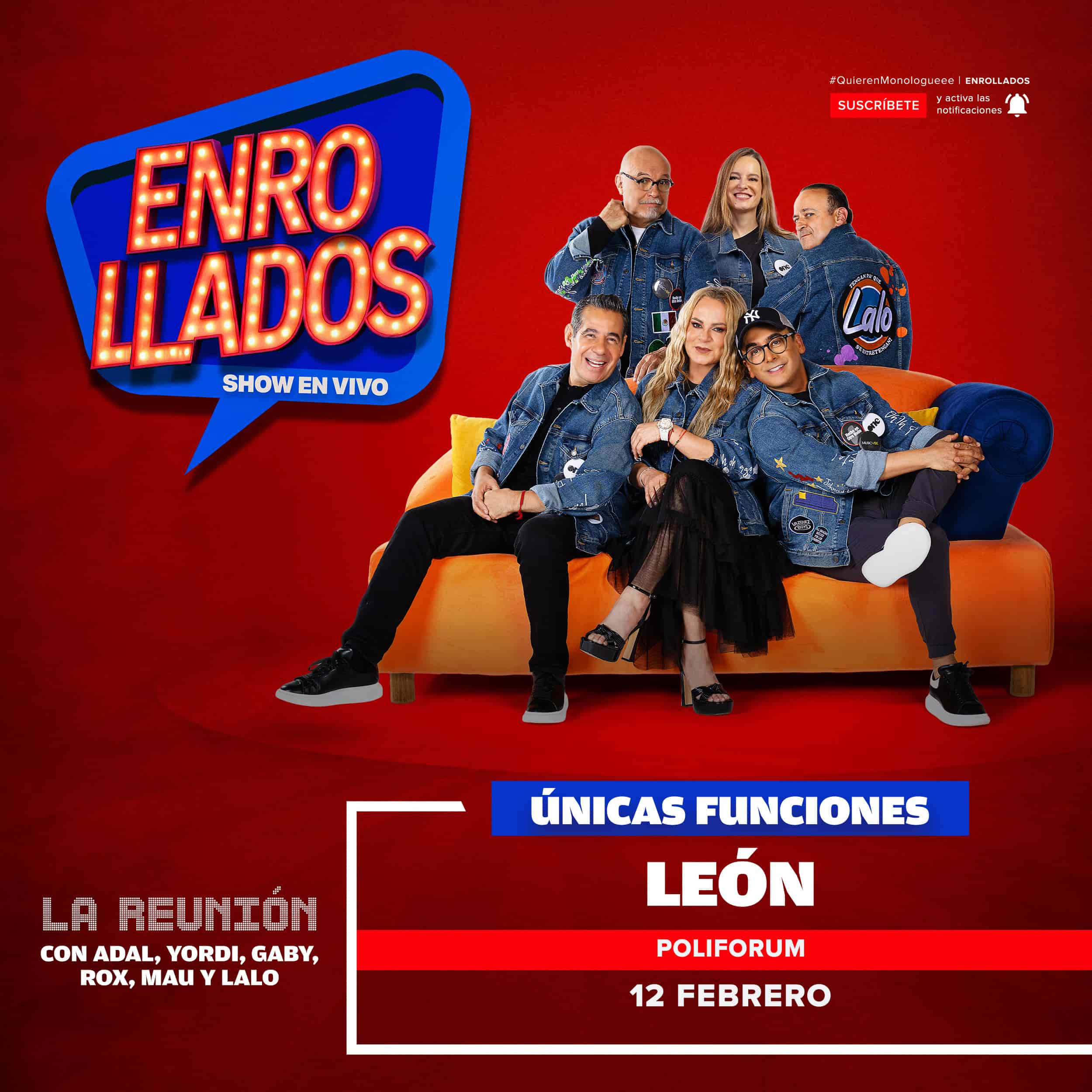 Imagen del evento ENROLLADOS en POLIFORUM LEÓN - 12 de feb 2026 | FunTicket