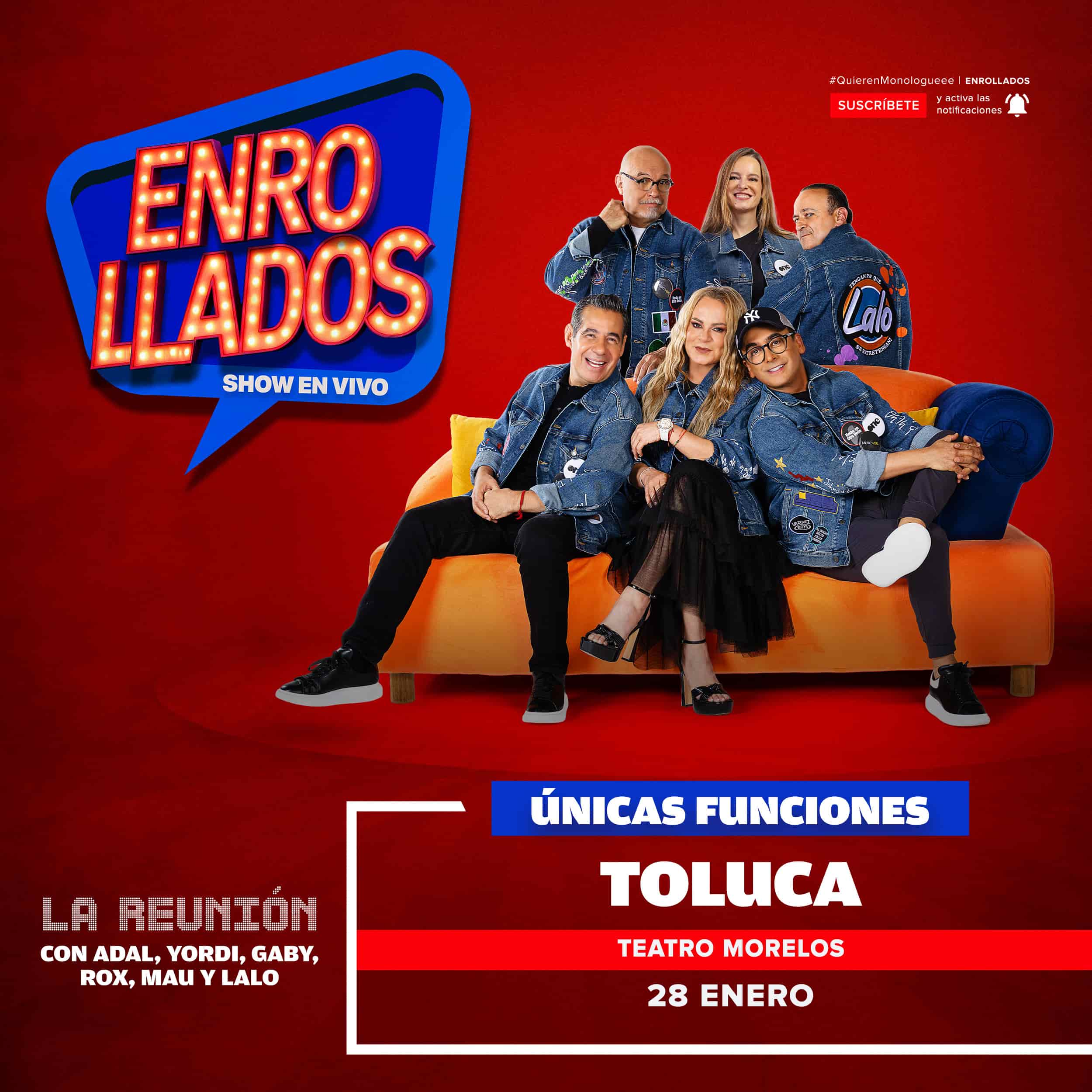 Imagen del evento ENROLLADOS en TEATRO MORELOS - 28 de ene 2026 | FunTicket