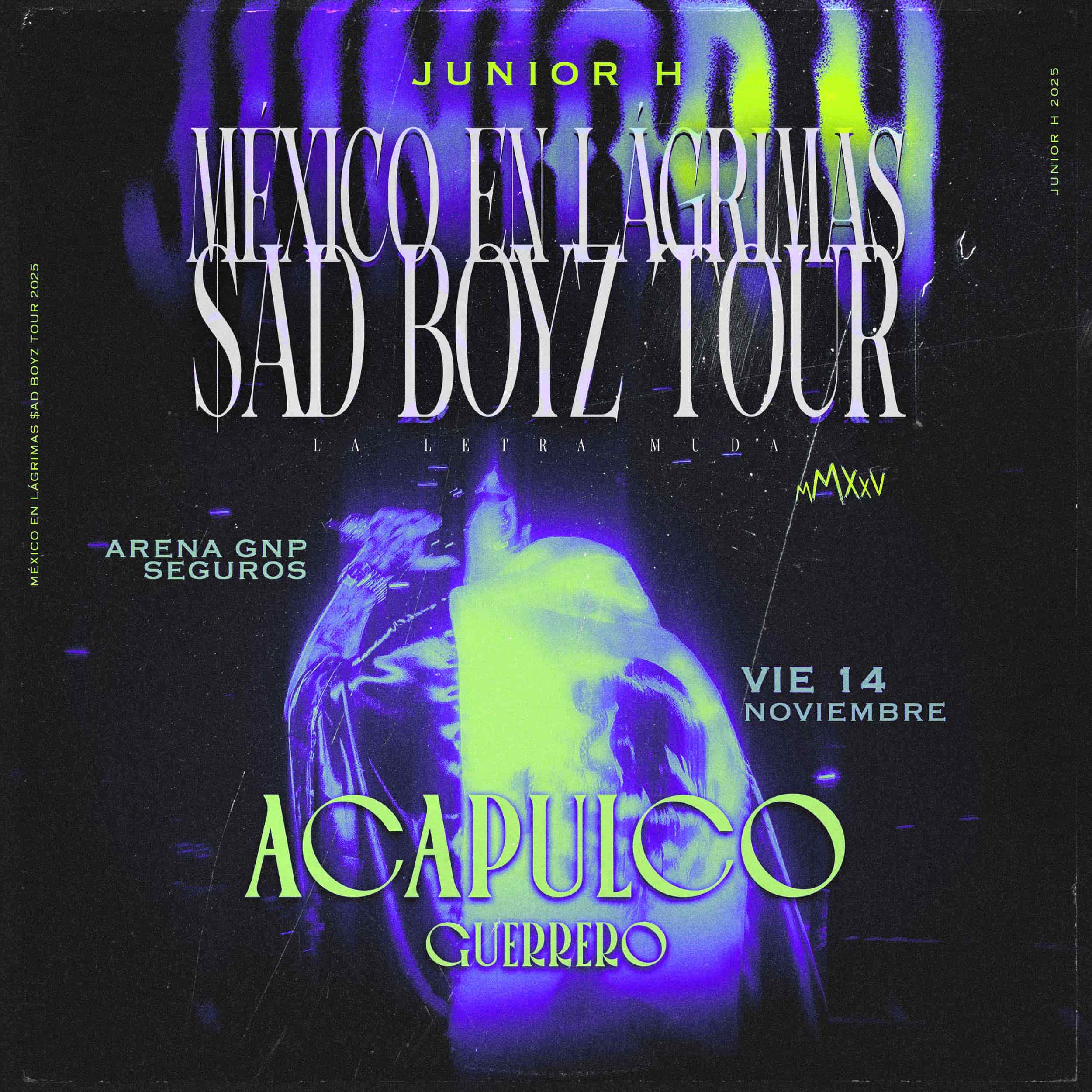 Imagen del evento Junior H en ARENA GNP SEGUROS - 14 de nov 2025 | FunTicket